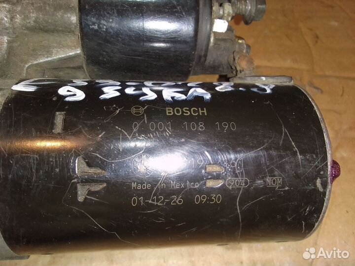 Стартер Bmw 5 E39 M52 B28 9 зубьев