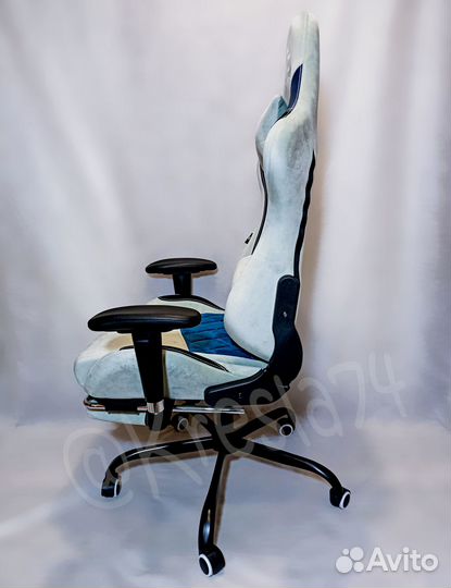 Новое игровое компьютерное кресло. Ткань