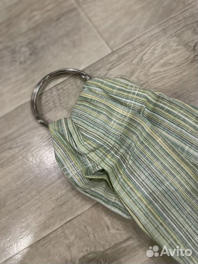 Слинг с кольцами для новорожденных