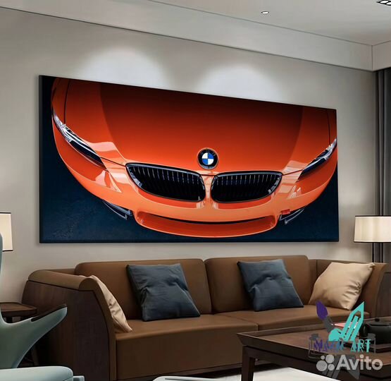 Картины с авто и другой техникой. Печать на холсте