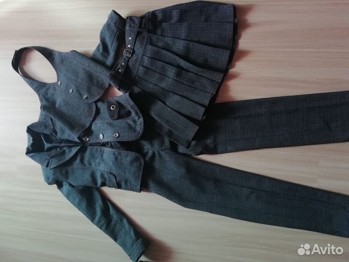 Форма школьная серая