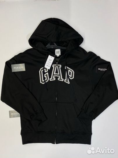 Зип худи Gap черная