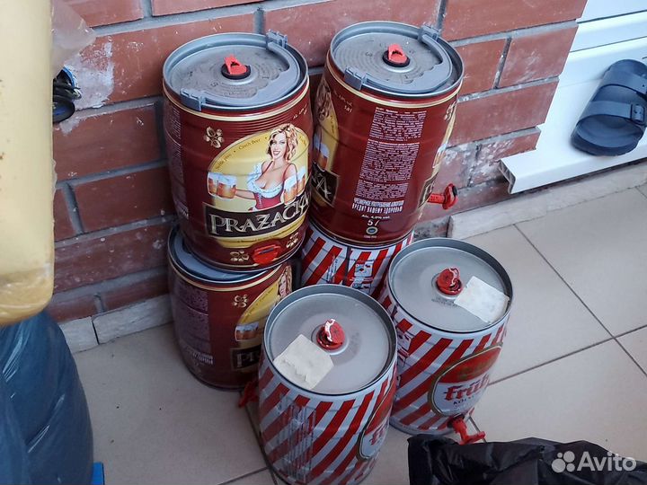 Пивные банки 5л