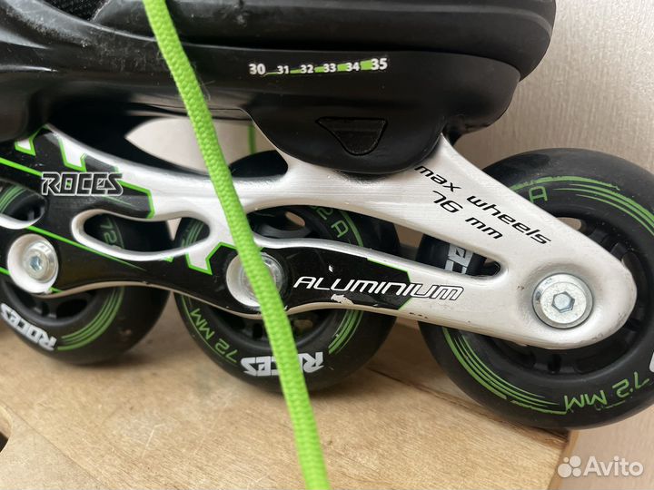 Ролики детские раздвижные roces 30-35