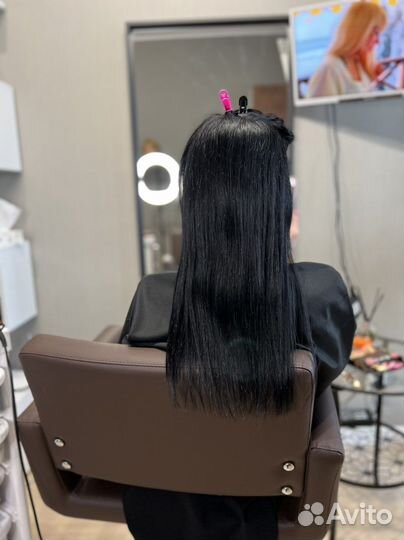 Капсульное наращивание волос