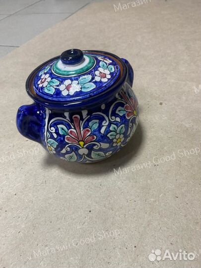 Сахарница Риштанская Керамика 0,5 л