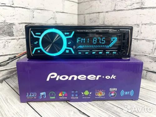 Магнитола Pioneer 317 Bluetooth Aux