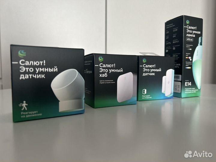 Комплект умного дома Сбер Салют