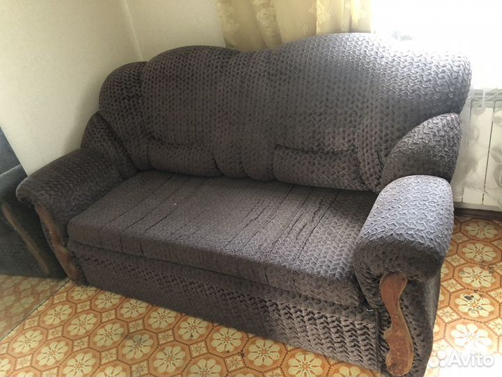 Диван +2 кресла
