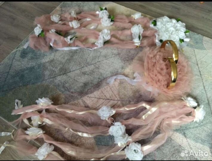 Свадебные аксессуары на машину