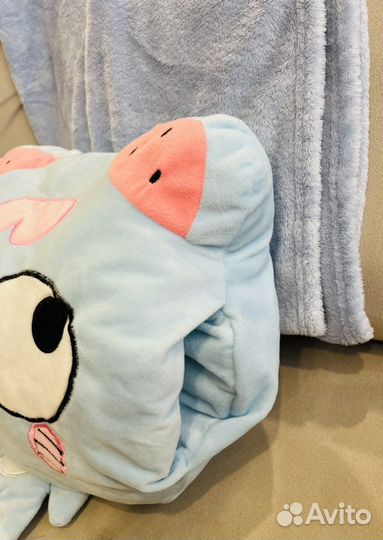 3в1 Подушка, игрушка, плед. Новая