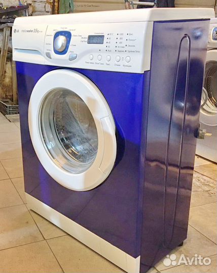 LG синий металлик узкая, 1 год гарантии