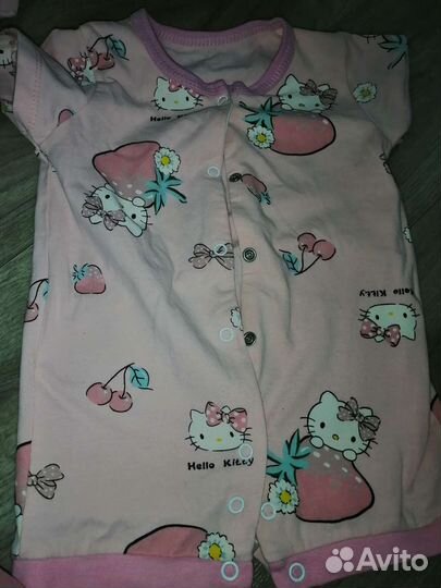 Пакет вещей на девочку с рождения