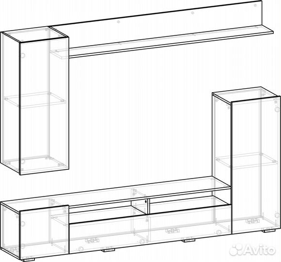 Стенка Мия (гостиная)