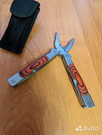 Мультитул Stainless 2CR со сменными битами 10шт