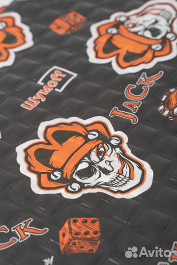 Виброизоляция Шумофф Black Jack 2.7 (0,27 х 0,37)