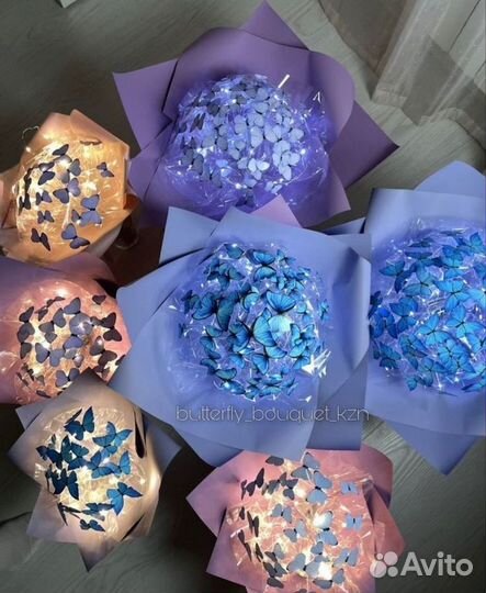 Букет из бабочек