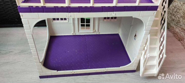 Большой домик для кукол Барби Огонек