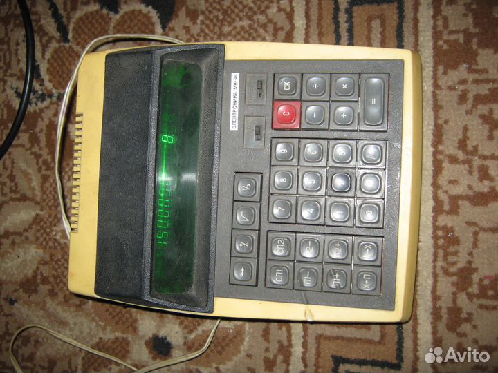 Электроника мк-44 калькулятор школьный СССР