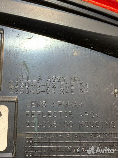 Фонарь правый Nissan Tiida HR16DE 2010