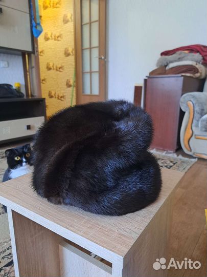 Шапка норковая женская