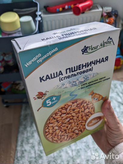 Каша fleur alpine, пшеничная