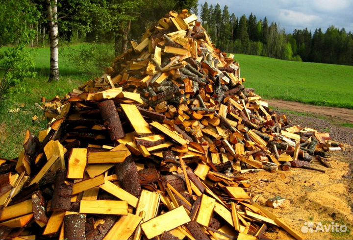 Дрова колотые