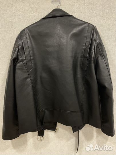 Кожаная куртка косуха мужская