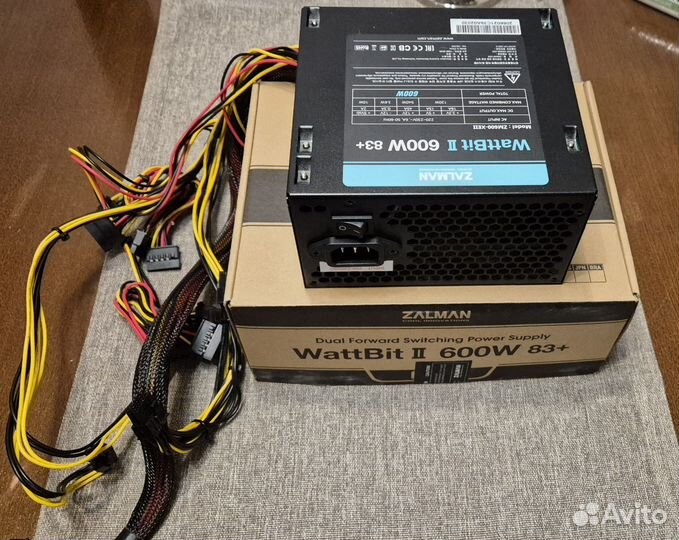 Блок питания zalman Wattbit II 600W ZM600-XE II