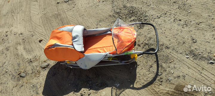 Санки коляска nika