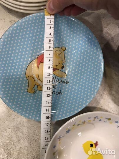 Набор детских тарелок 8 шт