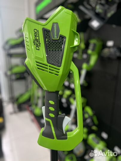 GD40BC greenworks Аккумуляторный триммер 40В без