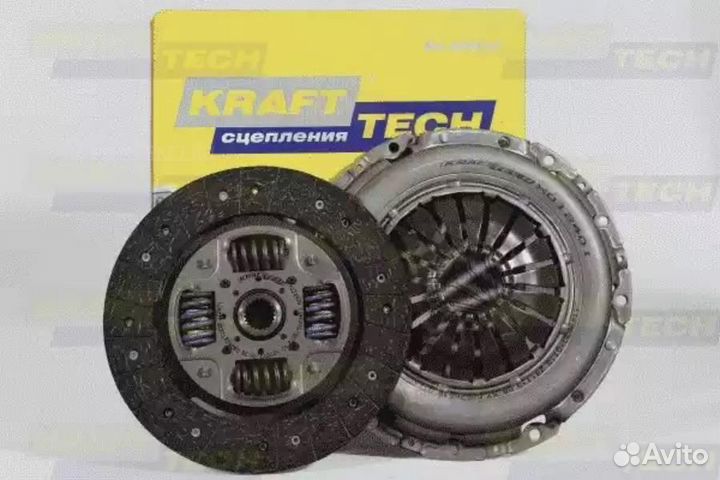 Krafttech W02240A9 Комплект сцепления без выжимног