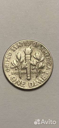 Монета liberty 1966 г