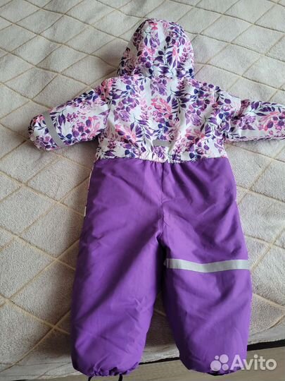 Зимний комбинезон для девочки 92