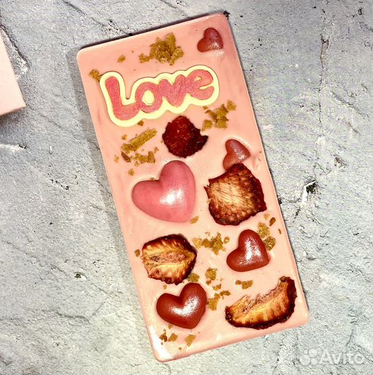 Шоколад ручной работы в подарок на 14 февраля