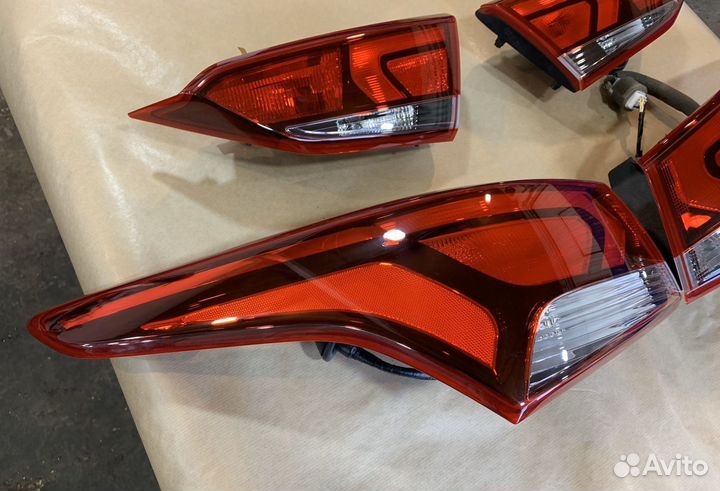 Фонари задние Hyundai Solaris 2