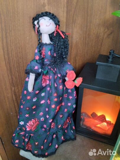 Кукла текстильная