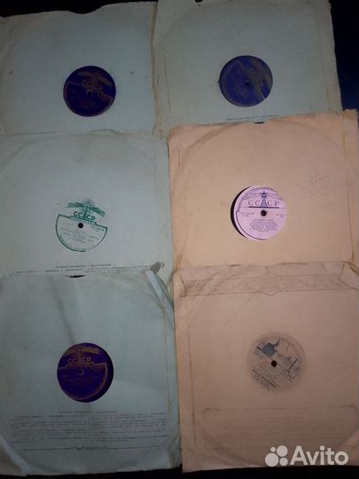 Пластинки для патефона