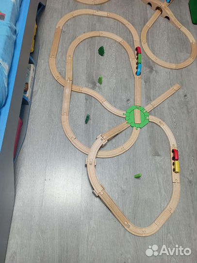 Деревянная железная дорога IKEA