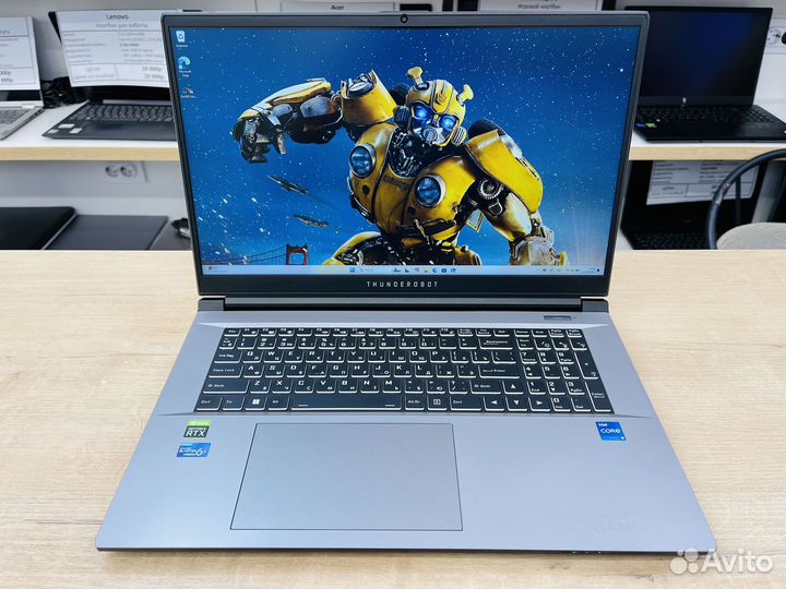 Ноутбук thunderobot чек 90т.р. i5-12450H/RTX3060