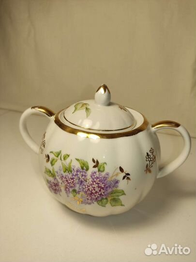 Сервиз Сирень Дулево 1961 г