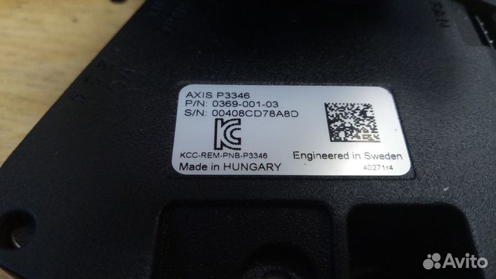 Axis IP видеокамеры