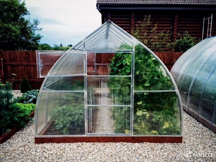 Теплицы из поликарбоната капля