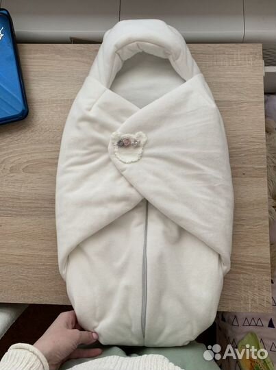 Конверт кокон на выписку зима-деми