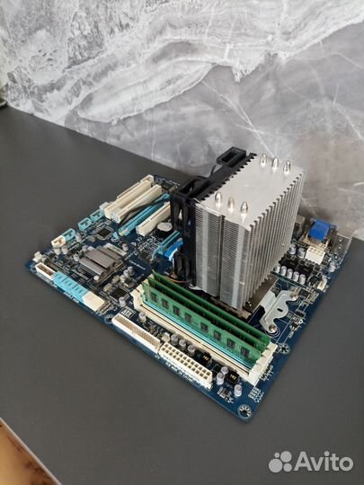 Материнская плата+процессор