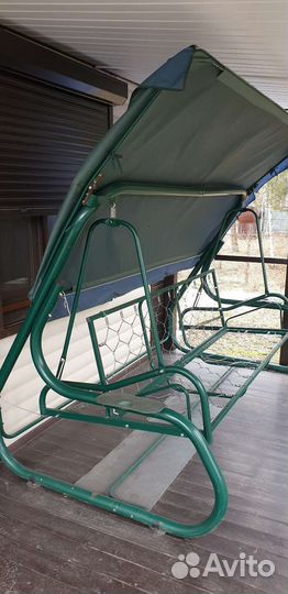 Садовые качели 4х местные Титан