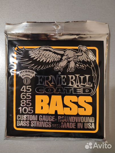 Струны для бас гитары Ernie Ball