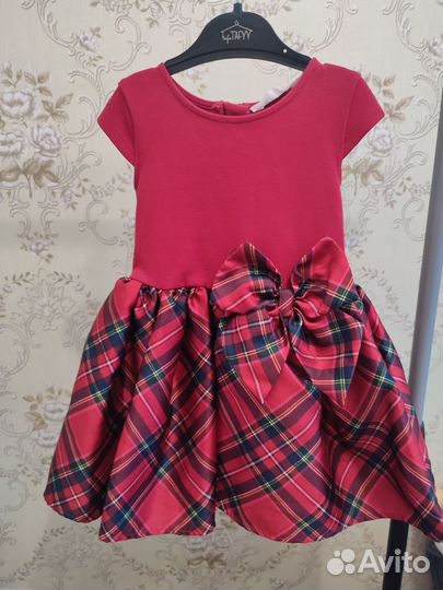 Платье для девочки 92