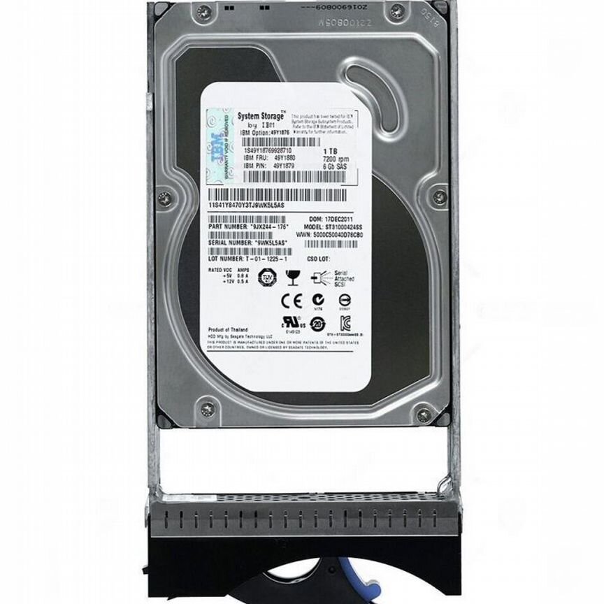 [49Y1879] Жесткий Диск Ibm 1tb Sas 3,5" Hdd 49y1879